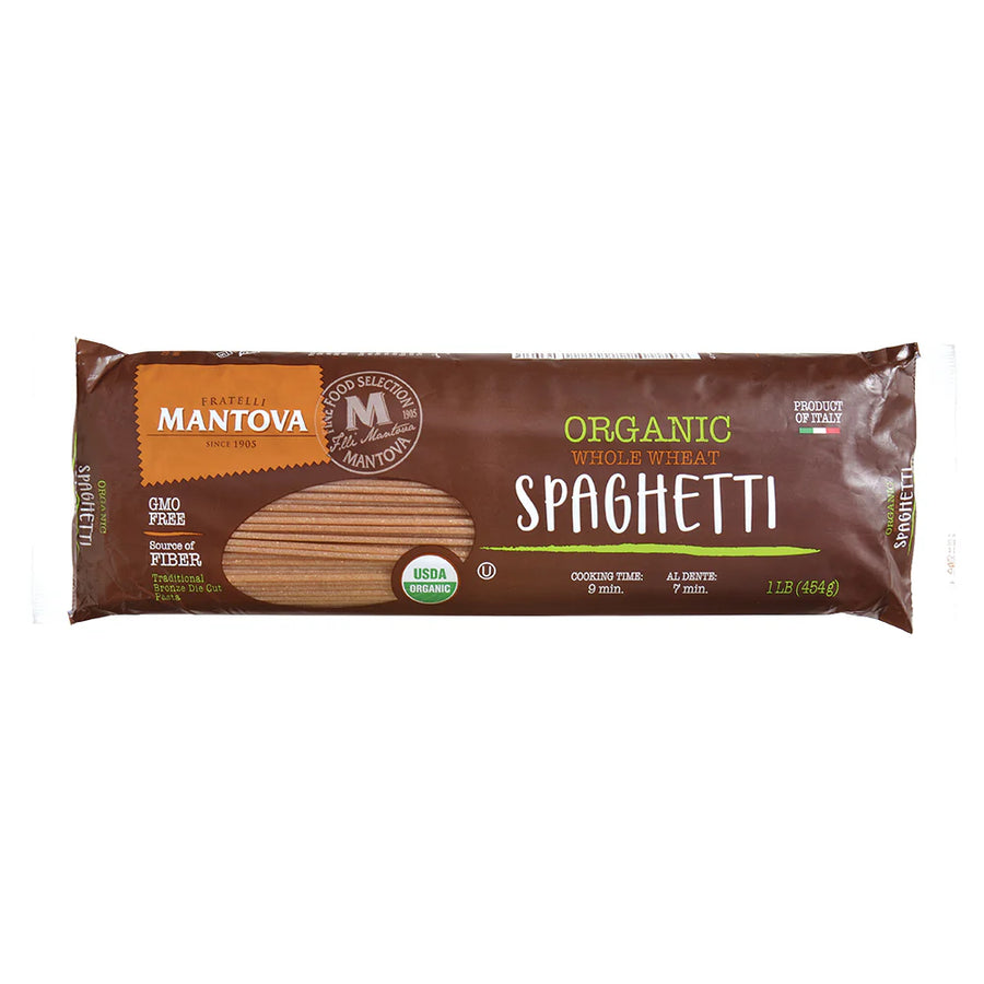 Mantova Organic Whole Wheat Spaghetti
